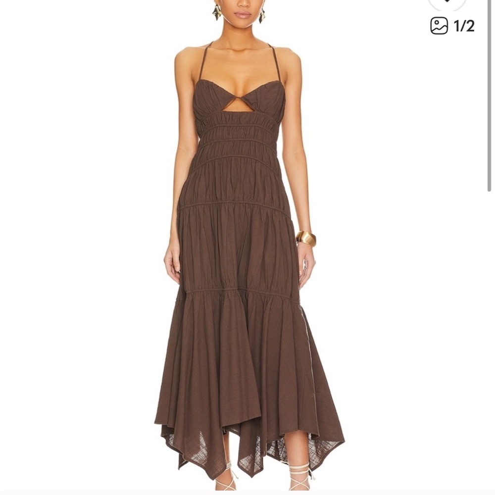 Brown Maxi Dress